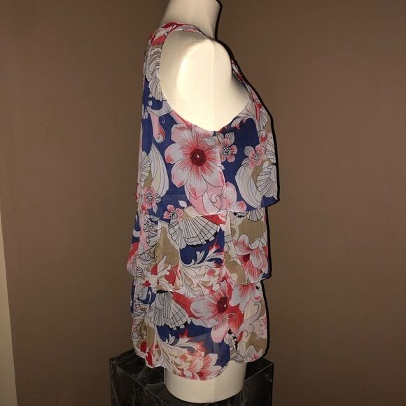 Lola P. Halter Top with ruffle layers - Picture 2 of 3